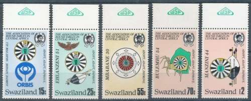 SWAZILAND -   ROUND TABLE SET FINE MINT