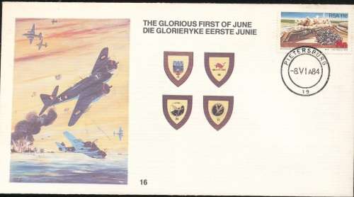 SAAF - MUSEUM  FLIGHT  COVER NO 16