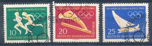 GERMANY DDR  - 1960 Olympic Games - Rome, Italy  PART  SET - FINE   USED