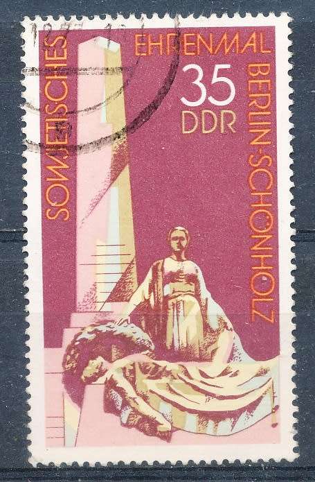 GERMANY DDR  - 1977 Soviet Monument in Berlin - FINE   USED