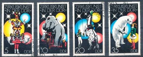 GERMANY DDR  - 1978 Circus  COMPLETE  SET - FINE USED
