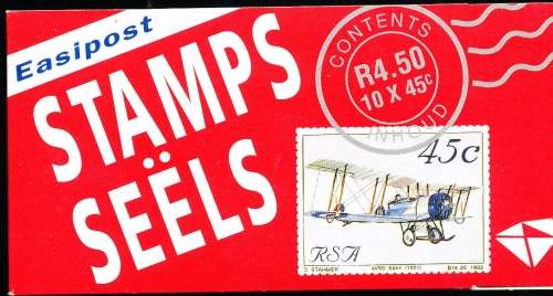 RSA  1993  -  AVIATION BOOKLET no  2  FINE MINT