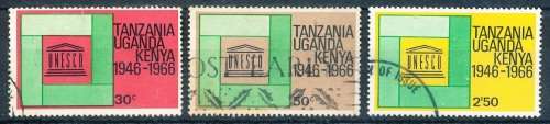 KUT  - 1966  Anniversary of UNESCO  PART SET   - FINE USED