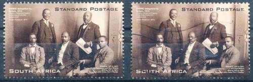 RSA    2012   African National Congress COMPLETE SET  - FINE MINT and  POSTALLY USED
