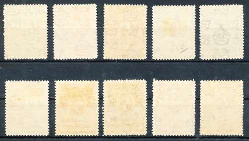 BASUTOLAND  -  1933  KGV -  COMPLETE SET     - MINT