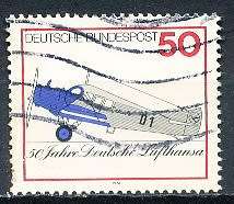 GERMANY   1976 -  Anniversary of Deutsche Lufthansa   SINGLE ISSUE - FINE USED