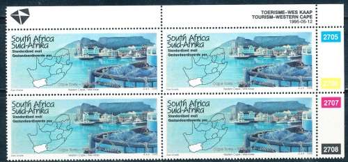 RSA   -  1995  -  Tourism  CONTROL BLOCK  - FINE  MINT