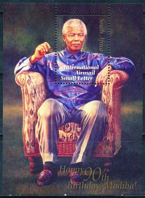 RSA  - 2008 -  Birth of Nelson Mandela  -  MINI-SHEET  - FINE MINT