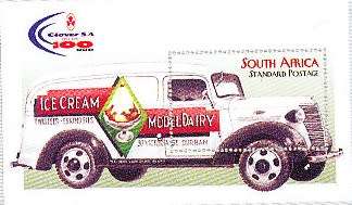 RSA  - 1998 -  Ice Cream Van  -  MINI-SHEET  -FINE MINT