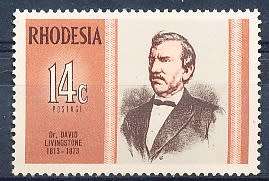 RHODESIA   - 1973  Famous Rhodesians -   FINE MINT