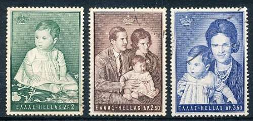 GREECE   1966  -    Princess Alexia    COMPLETE   SET -  FINE USED