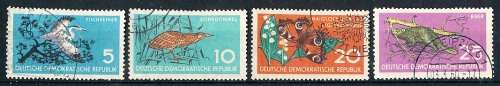 GERMANY / DDR  1959 -    Nature Protection   SET - FINE USED