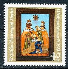 GERMANY/ BERLIN   1981    Christmas Stamps   SINGLE ISSUE    -   MINT