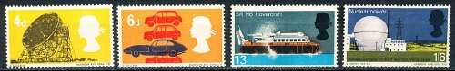GB   1966   -  QE    British Technology  PHOSPHOR  SET  -   MINT