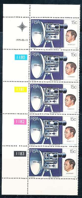 RSA  -  1979 -    Tellurometer (Radio Distance Measurer)  CONTROL BLOCK   -   FINE MINT