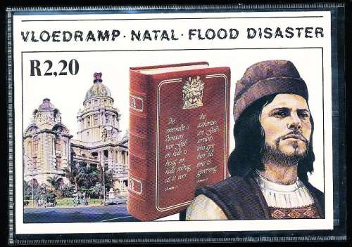 RSA  -  1987 -  Natal Flood Relief Fund  - PRESENTATION PACK -   FINE MINT