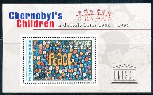 RSA  - 1997 -    Peace Campaign Stamp of 1994  -  MINI-SHEET  - FINE  MINT