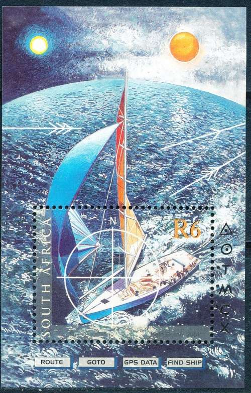 RSA  - 2001 -    Round the World Yacht Race  -  MINI-SHEET  -FINE  MINT