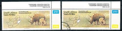 RSA -  1995  - Tourism  SET  - FINE  MINT and POSTALLY USED