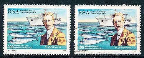 RSA -  1995  -  Marine Science in South Africa   SET  - FINE  MINT and  POSTALLY   USED