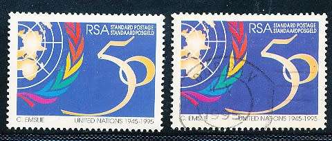 RSA -  1995  -  United Nations & UNESCO   SET  - FINE  MINT and  POSTALLY   USED