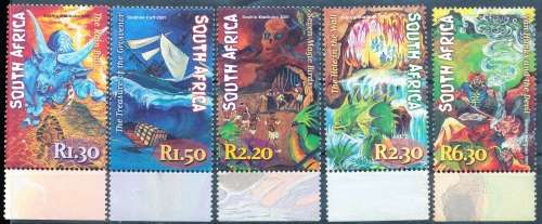 RSA -  2001  -  South African Myths and Legends  SET -   FINE  MINT