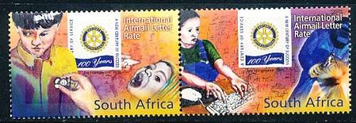RSA  - 2005 -  Rotary International, Humanitarian Organisation   SET  -  FINE  MINT