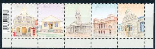 RSA  - 2008 -  World Post Day - Old Post Office Buildings   - FINE MINT