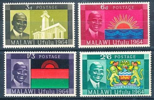 MALAWI  1964 -    Independence -   FULL SET   -  MINT