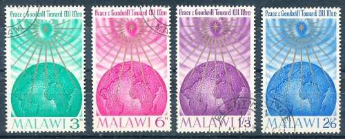MALAWI  1964 -   Christmas -   FULL SET   -  FINE USED