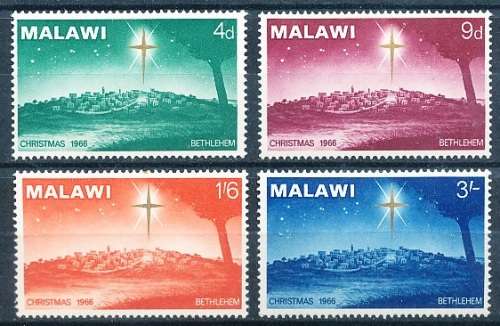 MALAWI  1966 -    Christmas  -   FULL SET   - FINE MINT