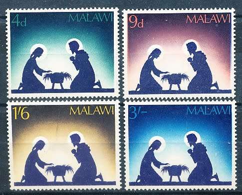 MALAWI  1967 -    Christmas  -   FULL SET   -   MINT