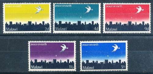 MALAWI  1969 -     Christmas -   FULL SET   -  FINE  MINT