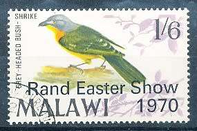 MALAWI  1970 -   `Rand Easter Show 1970`  -   SINGLE ISSUE    -   FINE USED