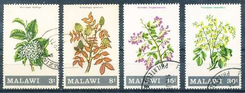 MALAWI  1971 -  Flowering Shrubs and Trees   FULL  SET   -    FINE USED