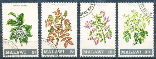 MALAWI  1971 -  Flowering Shrubs and Trees   FULL  SET   -    FINE USED
