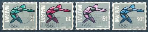 MALAWI  1972 -  Olympic Games - Munich, Germany   FULL  SET   -   FINE   USED