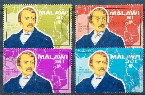 MALAWI  1973 -    David Livingstone,   FULL  SET   -   FINE USED