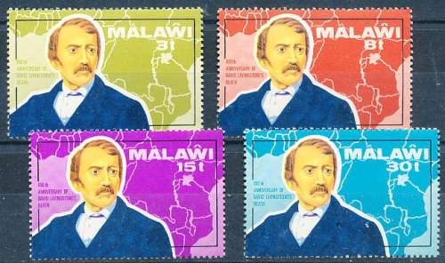 MALAWI  1973 -    David Livingstone,   FULL  SET   -   FINE MINT