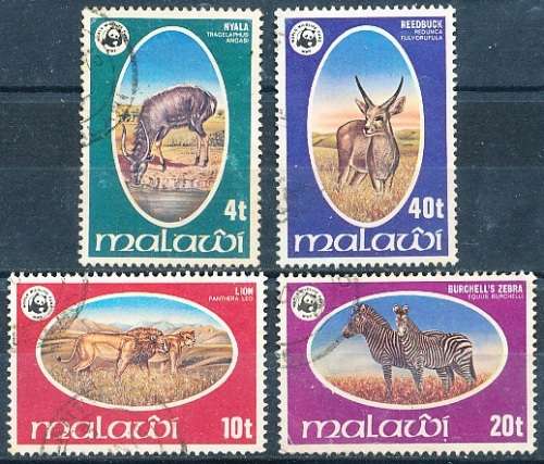 MALAWI  1978 -    Wildlife   FULL SET   -  FINE  USED