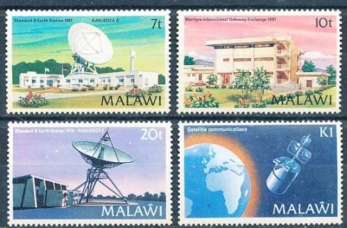 MALAWI  1981 -  International Communications    FULL SET   -    MINT