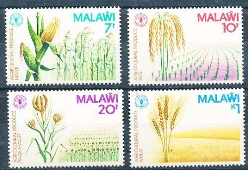 MALAWI  1981 -  World Food Day   FULL SET   -   FINE  MINT