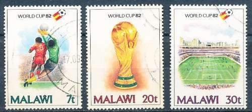MALAWI  1982 -  Football World Cup - Spain  FULL SET   -   FINE  USED