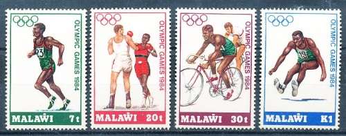 MALAWI  1984 -   Olympic Games - Los Angeles, USA  FULL SET   -     MINT