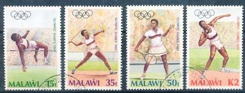 MALAWI  1988 -  Olympic Games -  South Korea   FULL  SET   -     FINE  CTO USED