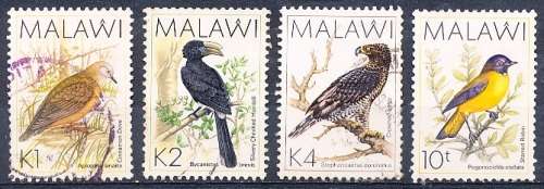 MALAWI  1988 -   Birds   TOP VALUES   -     FINE  USED