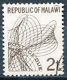MALAWI  1975 -  POSTAGE DUE   2t   PERF 14      -   FINE   USED