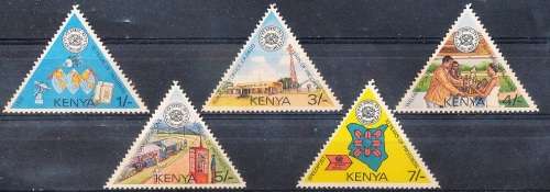 KENYA  1987 -  Posts and Telecommunications Corporation   -   FULL SET - MINT