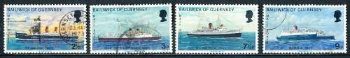 GUERNSEY   - 1973   Mail Boat  second series  COMPLETE   SET  -   FINE USED