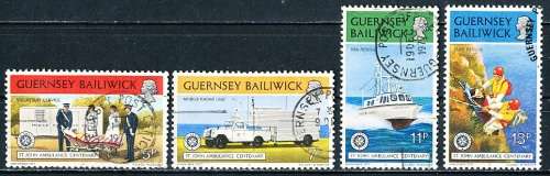 GUERNSEY   - 1977   St. John Ambulance Association COMPLETE   SET  -   FINE  USED